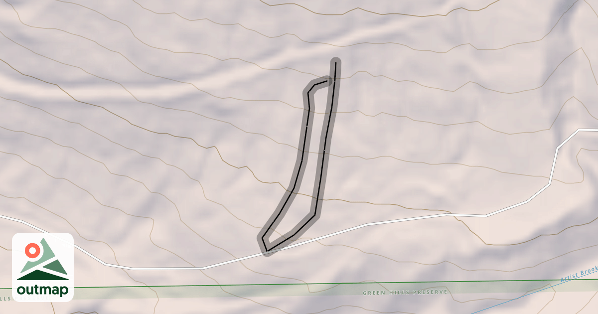 Map of Gibson Chutes