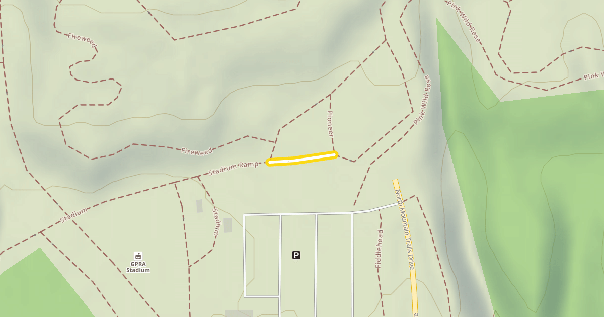 Map preview of Pioneer Loop