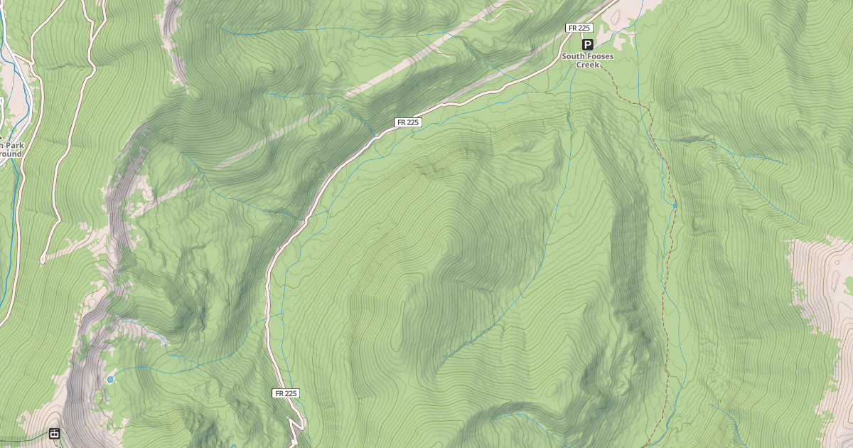 Map preview of FOOSES CREEK