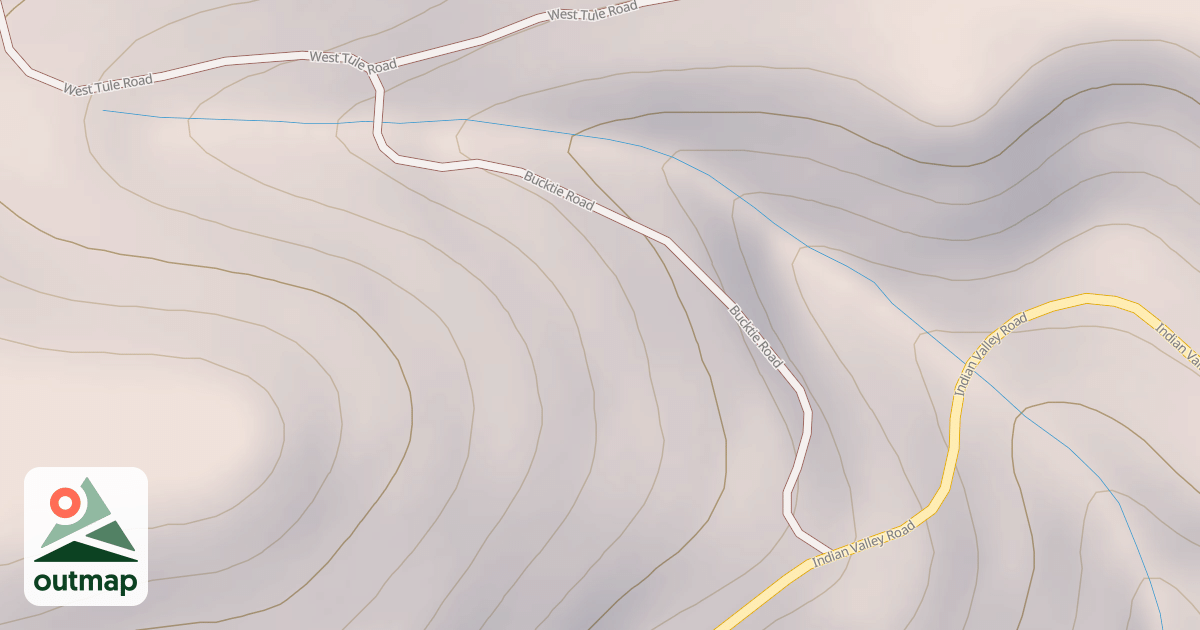 Map of BUCKTIE