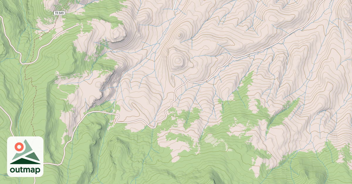 Map of WOLF CR