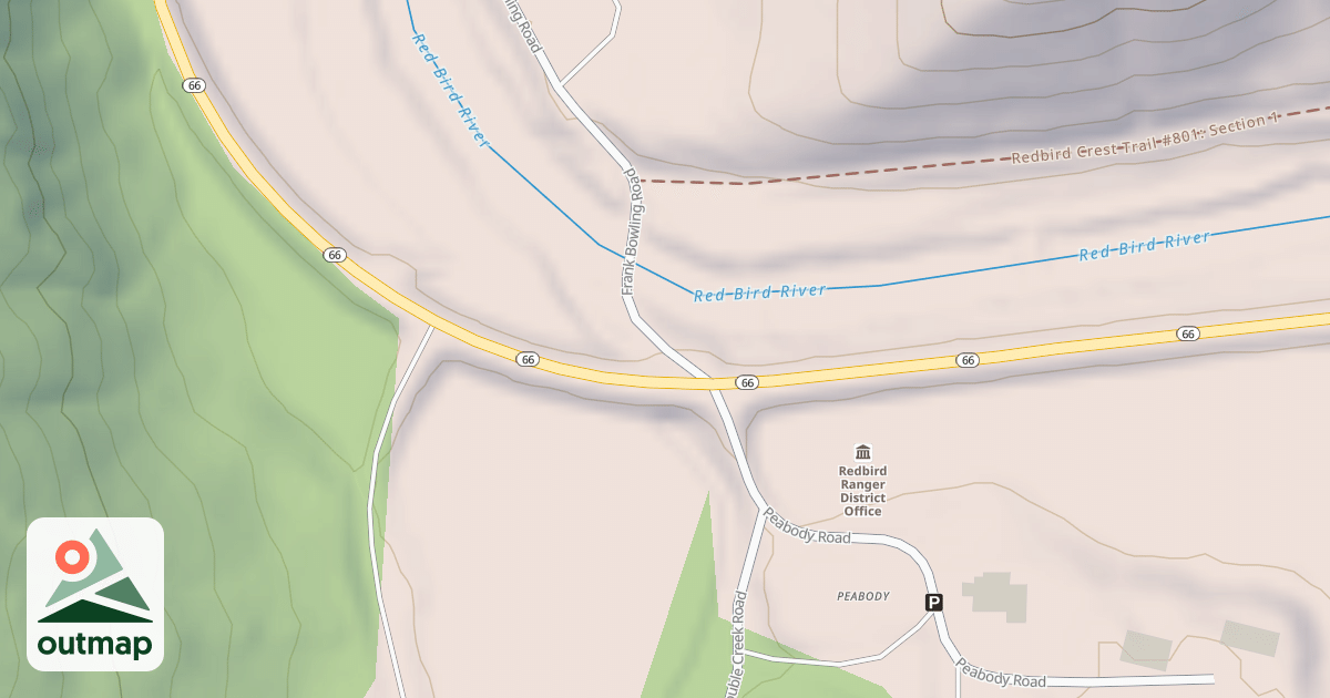Map of Redbird Crest