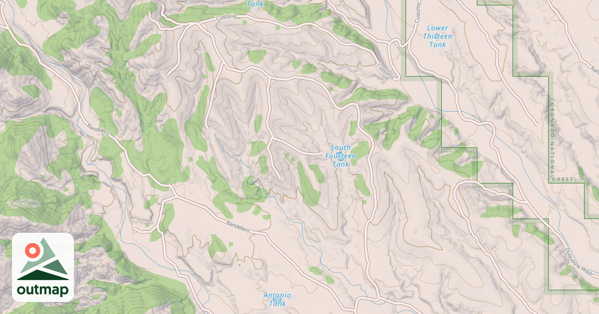 Map of CUSTOMS
