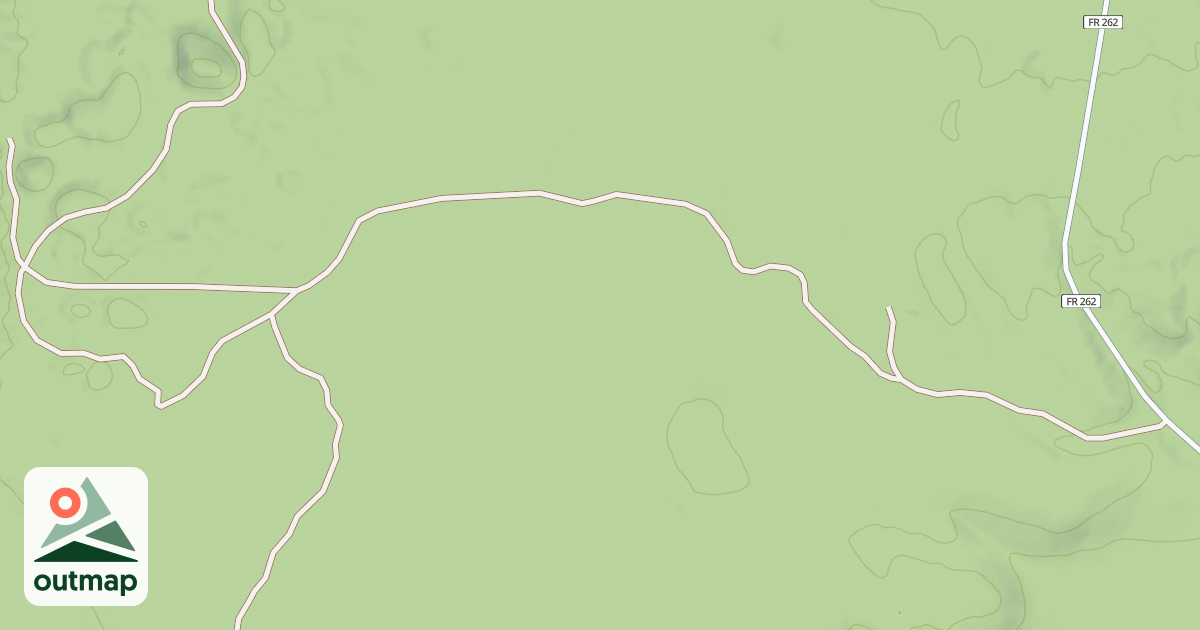 Map of FR 262A