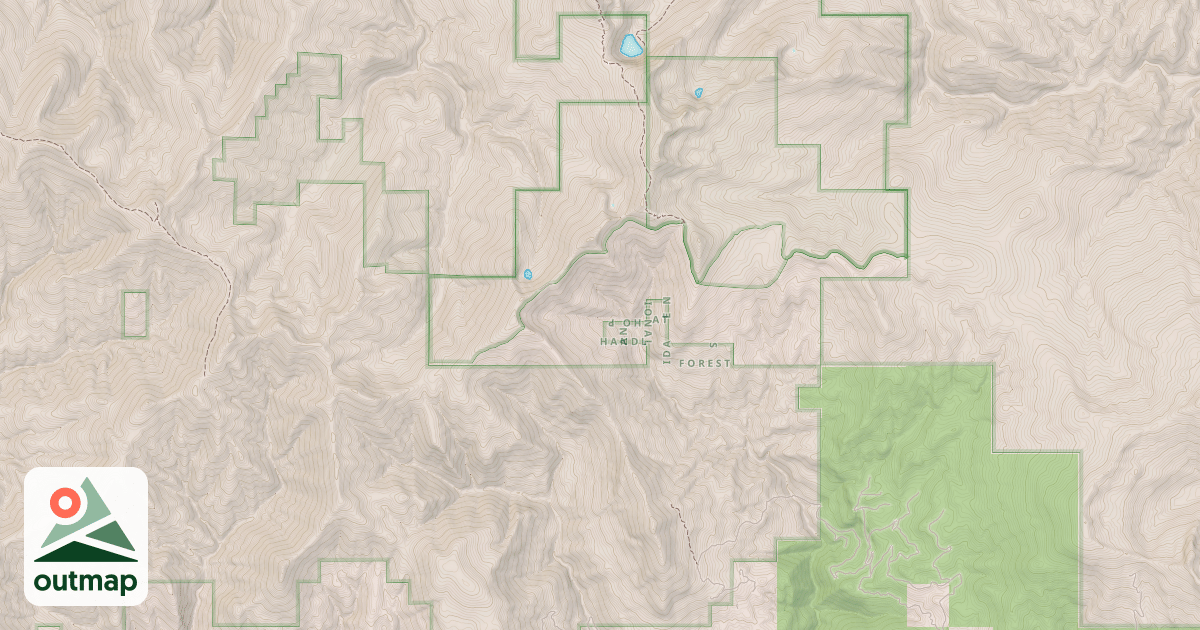 Map of FISHHOOK-GOLD CENTER