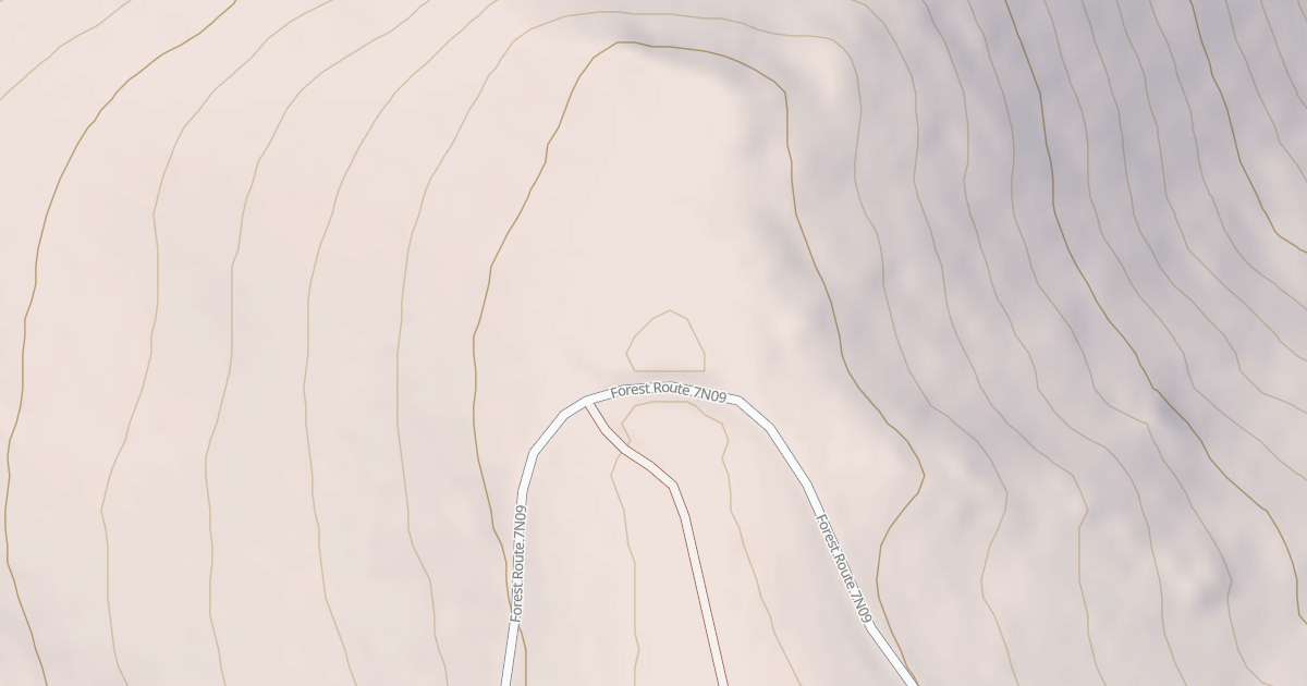 Map preview of USFS Motor Vehicle Use Map Trails 322367010602