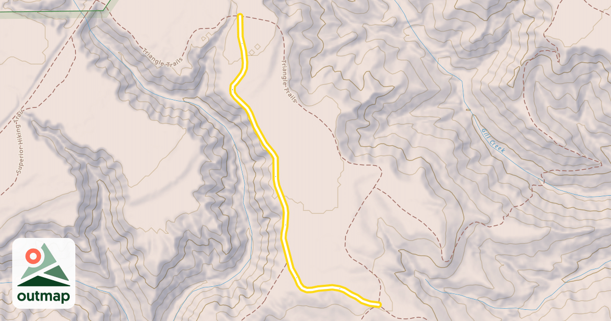 Map of Triangle Trails