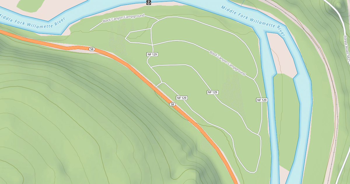 Map preview of BLACK CANYON C G