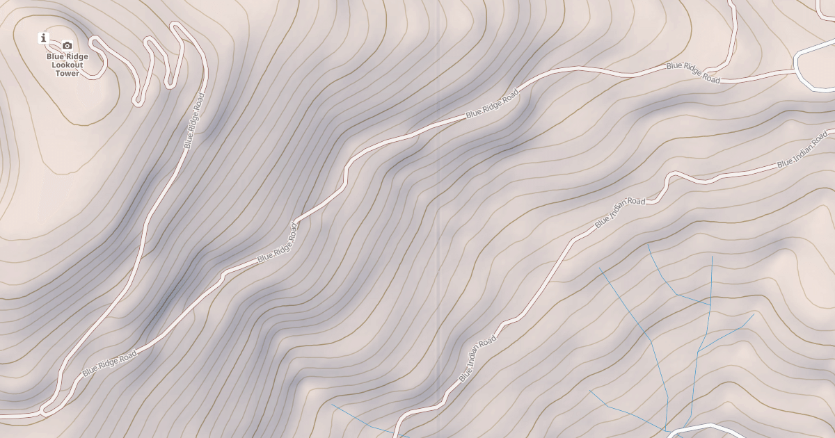 Map preview of BLUE RIDGE