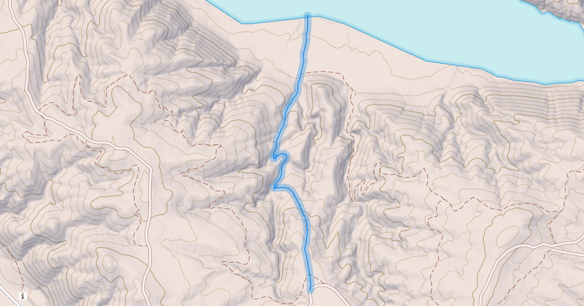Map preview of Lake Trail