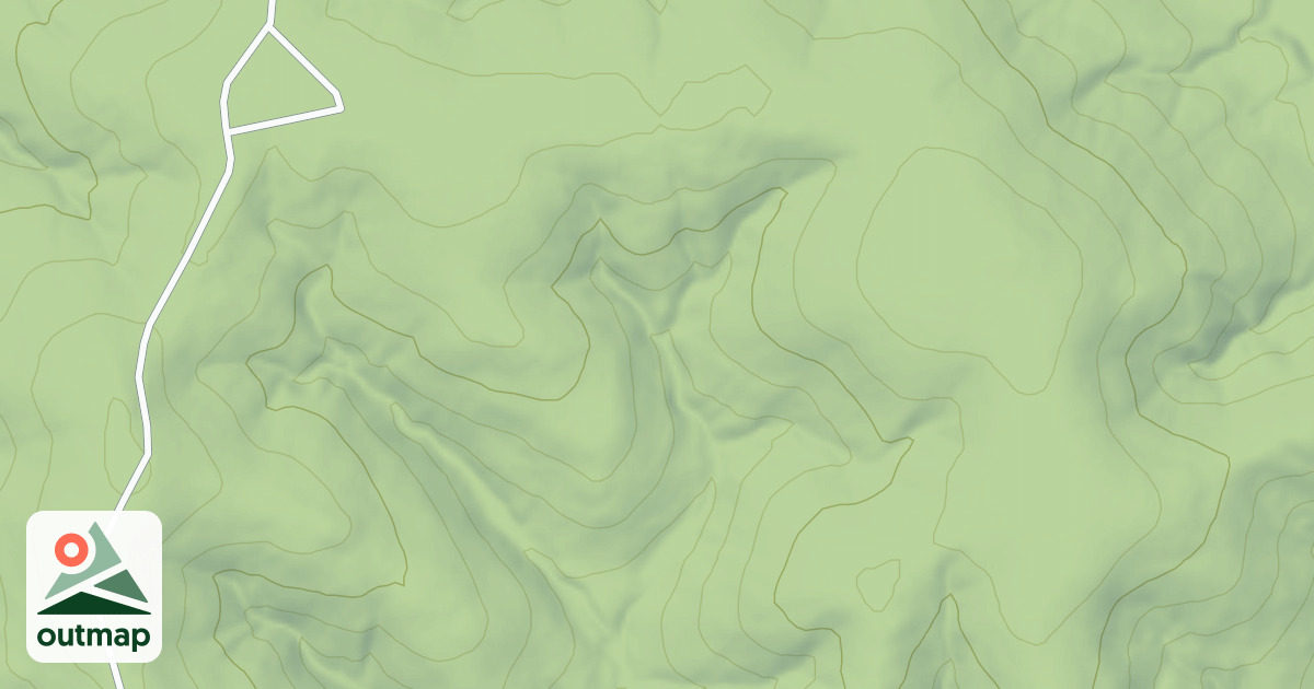 Map of LITTLE RIDGE SPUR A