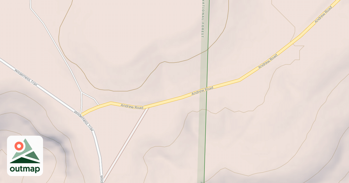 Map of GULF MOUNTAIN