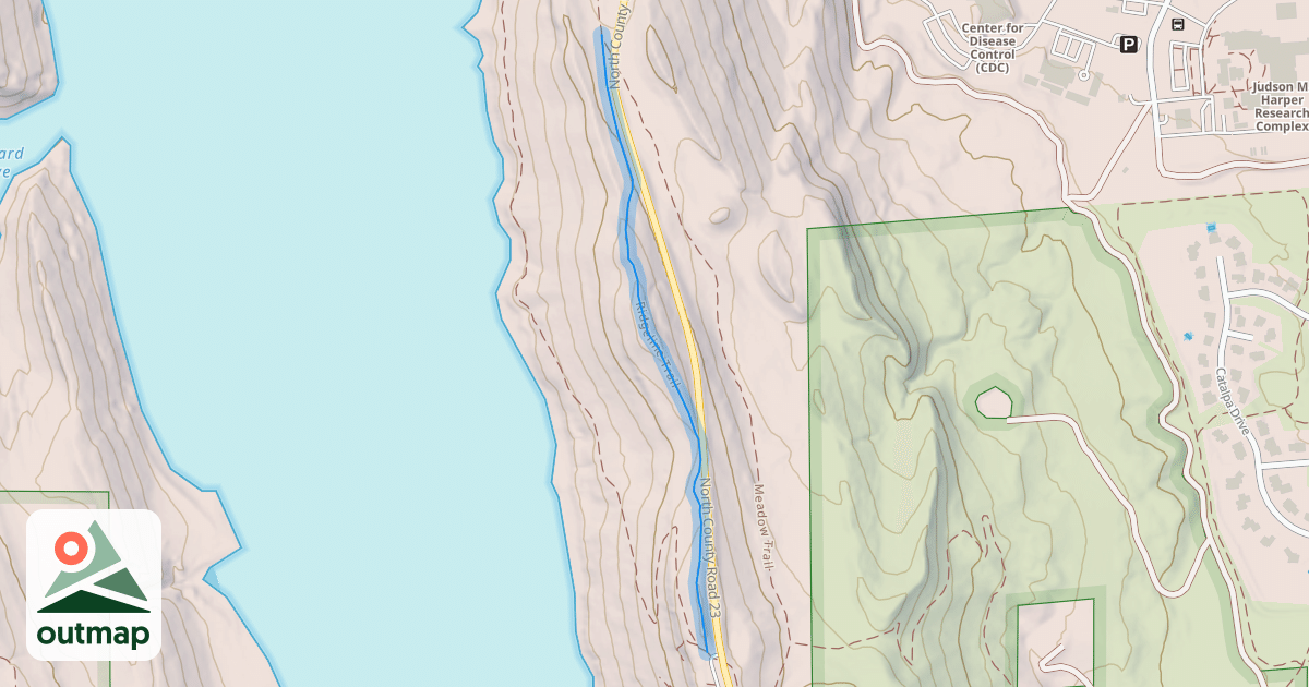 Map of Ridgeline Trail