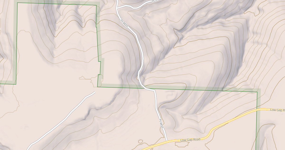 Map preview of TURKEY RIDGE