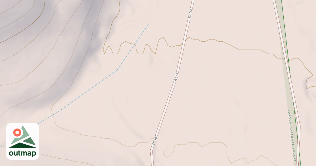 Map of USFS Motor Vehicle Use Map Roads {17C34E4B-CD0E-44A2-9EF5-24997D4757B7}