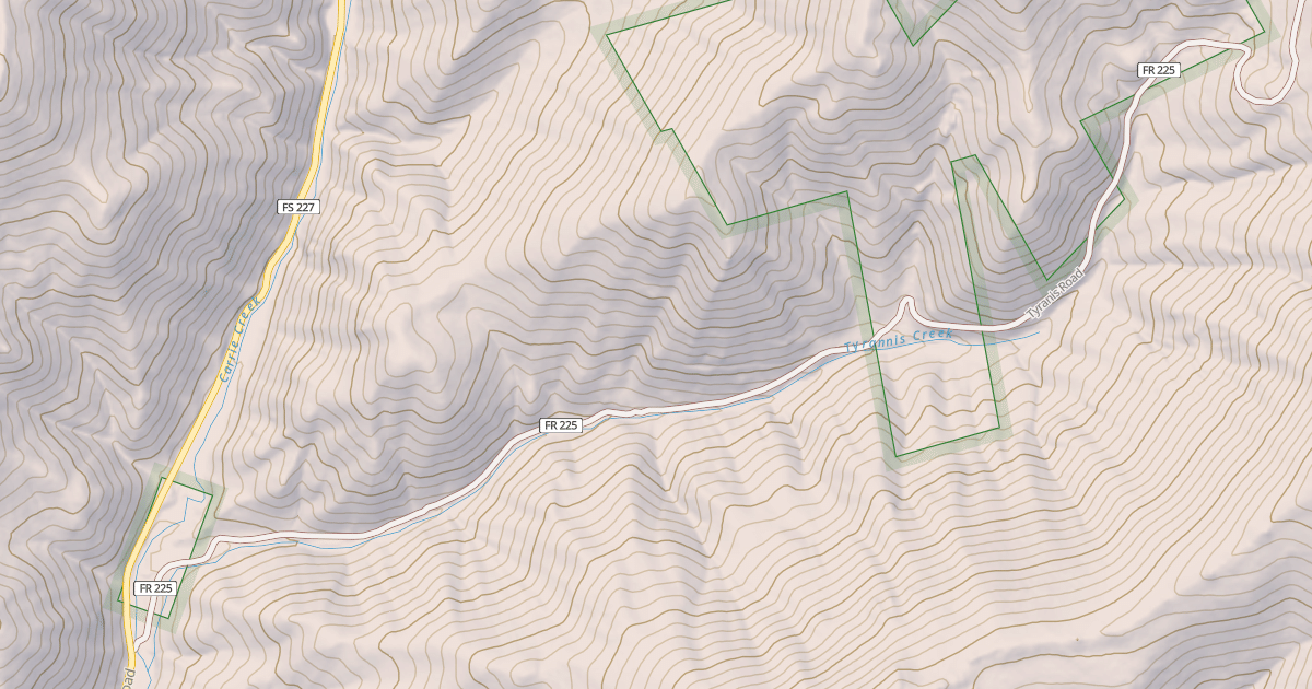 Map preview of TYRANIS ROAD