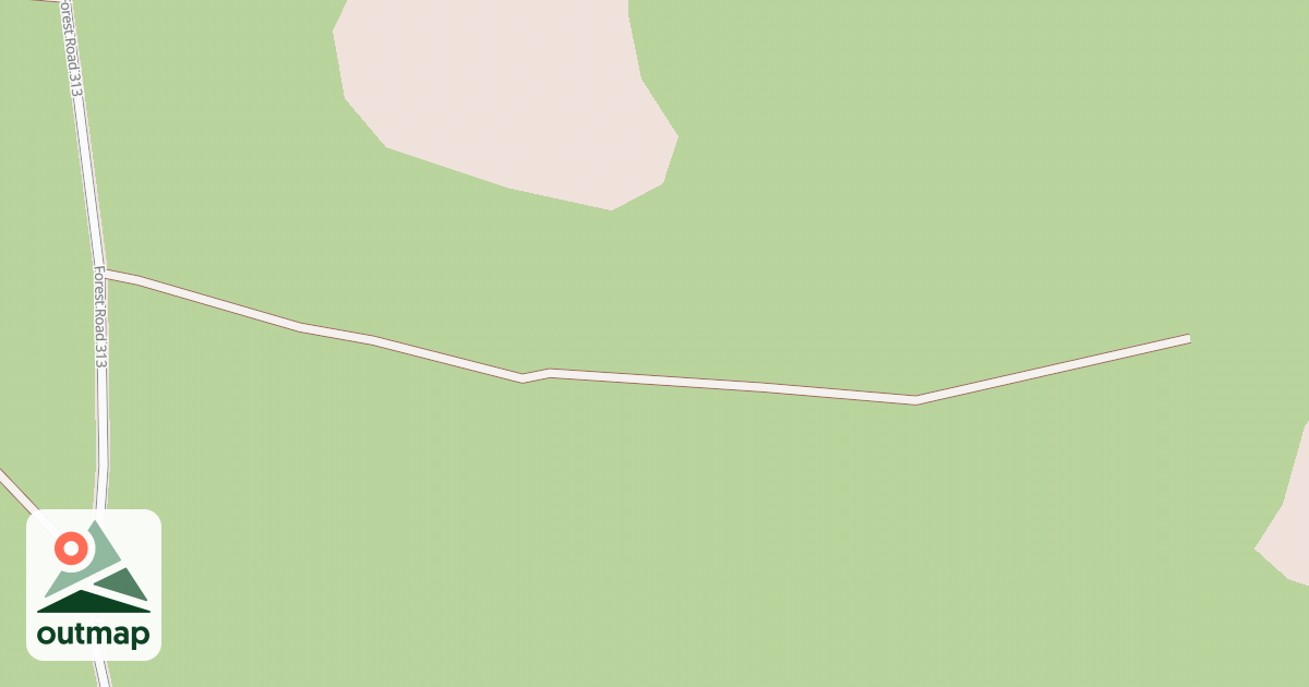 Map of USFS Motor Vehicle Use Map Roads {EA01D736-71ED-478F-93FC-7F563DD6B1BD}