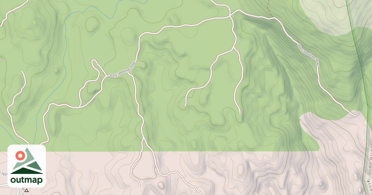 Map of BLACK MEADOWS