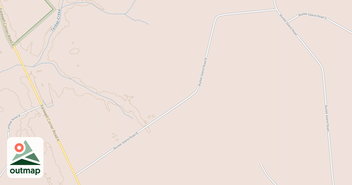 Map of BUCKLE ISLAND B