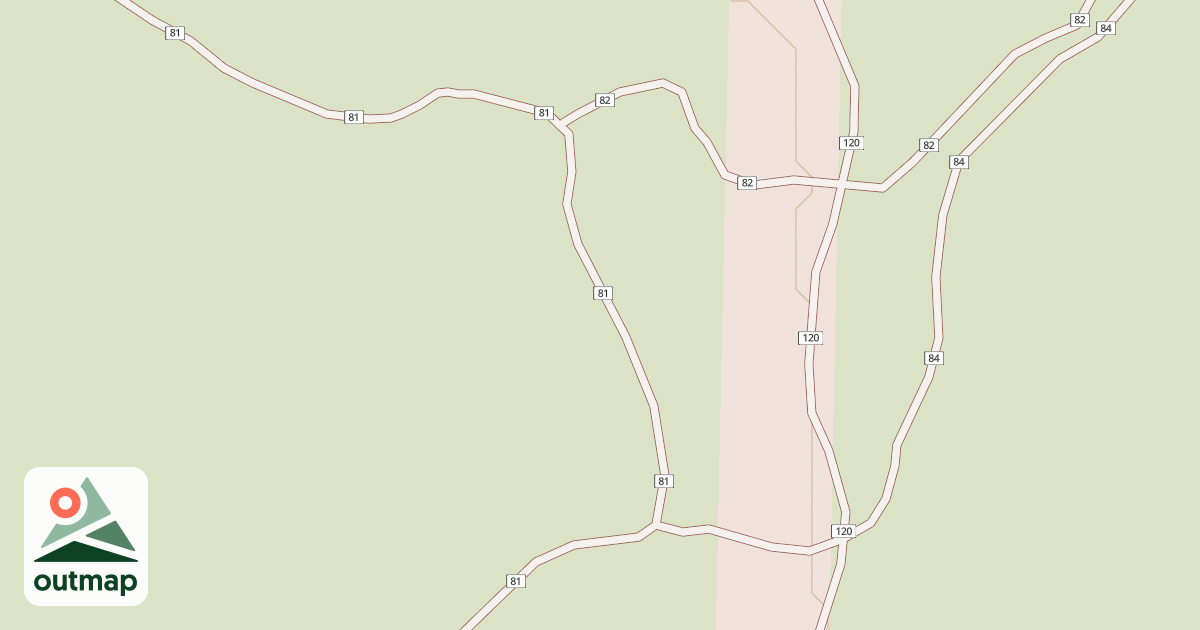 Map of Millican Plateau Tr81