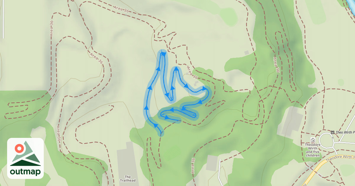 Map of Quarry Trail