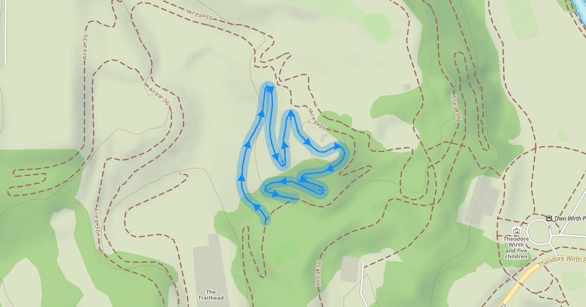 Map preview of Quarry Trail