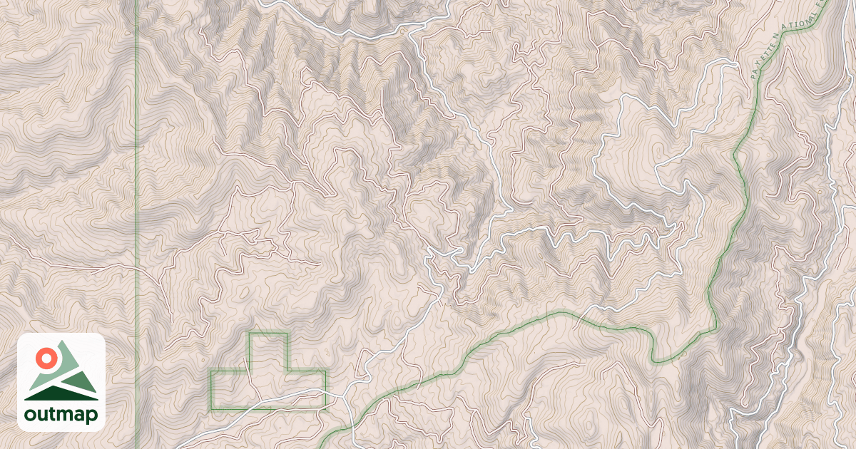 Map of FOURBIT CREEK