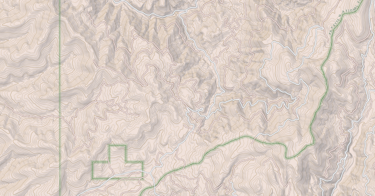 Map preview of FOURBIT CREEK