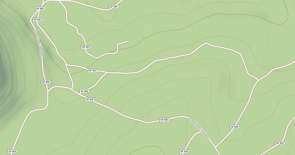 Map preview of SANTIAM PASS OHV ATV TRAIL #41