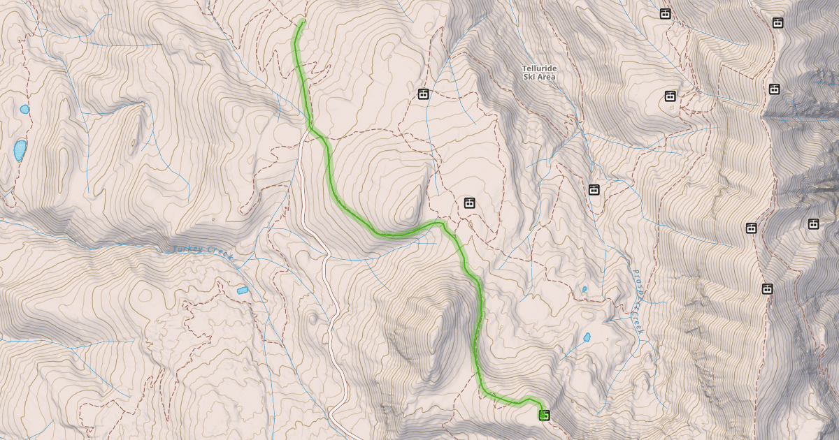Map preview of Galloping Goose