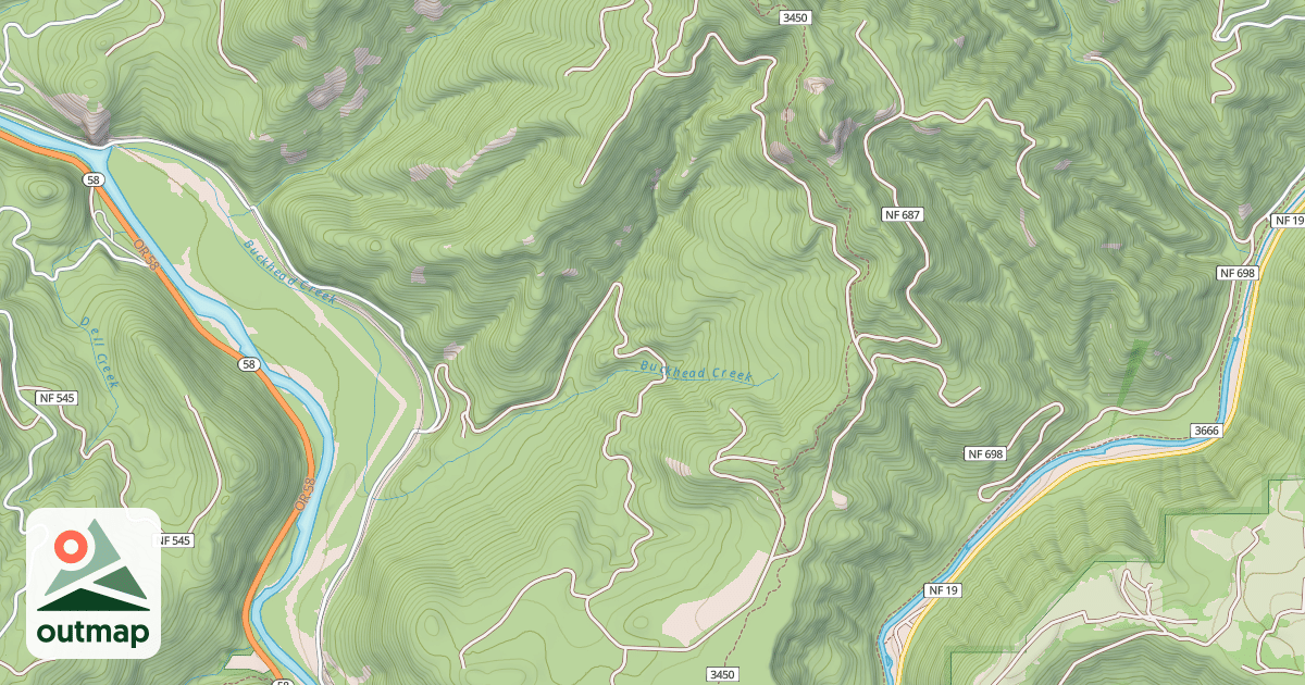 Map of BUCKHEAD