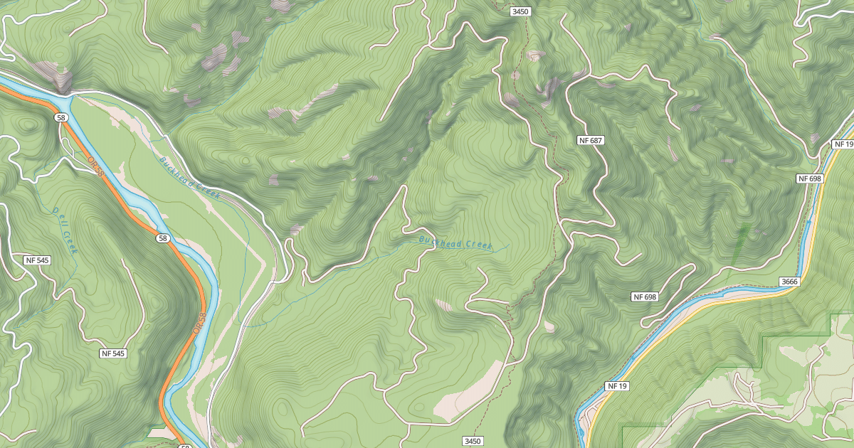 Map preview of BUCKHEAD