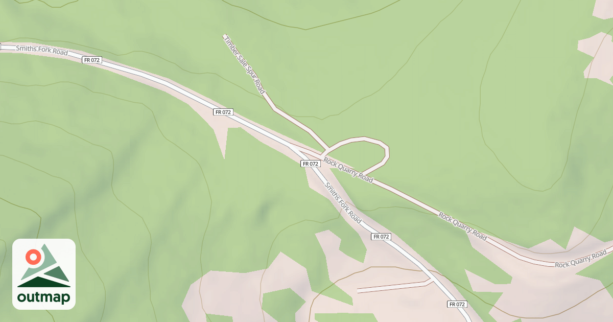 Map of Lander Cutoff Nat Historic Trl