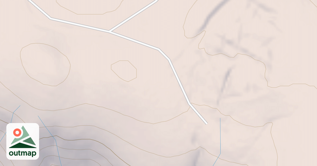 Map of COLDWATER SPUR G