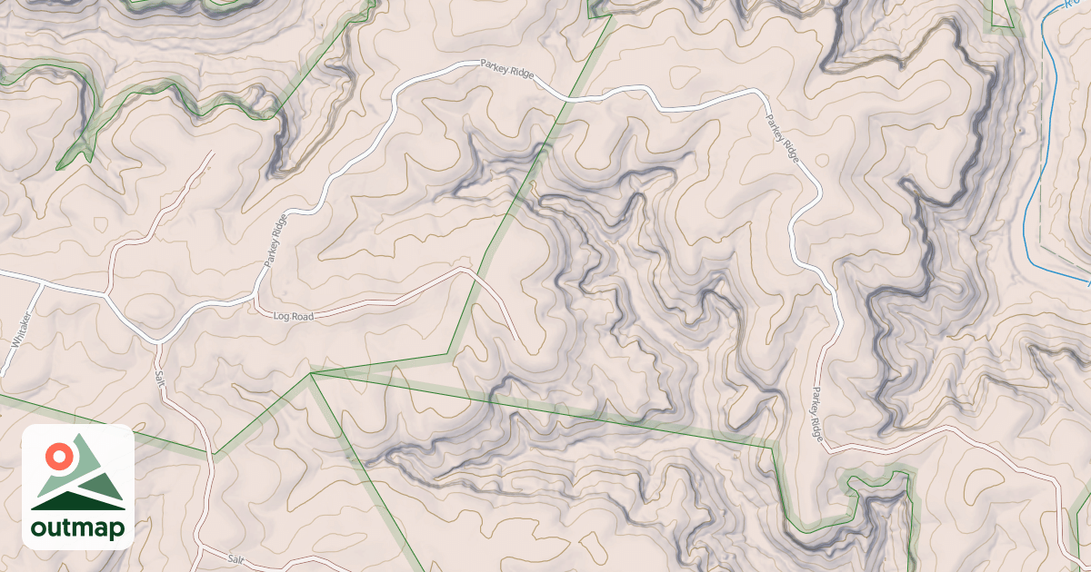 Map of PARKEY RIDGE