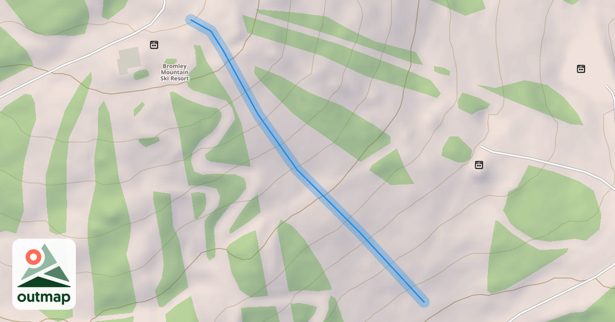 Map of Upper East Meadow