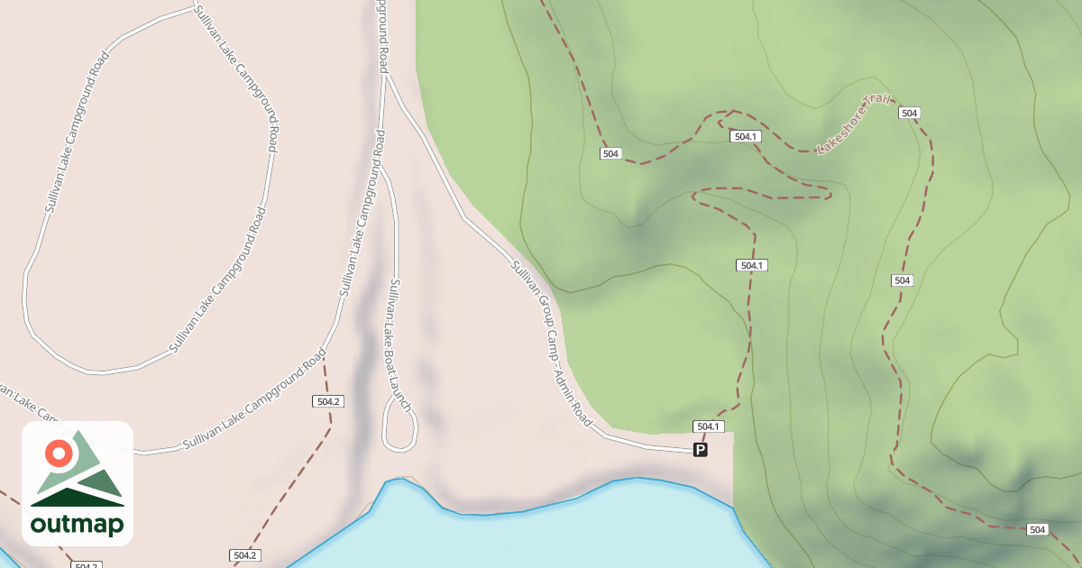 Map of SULLIVAN GROUP CAMP - ADMIN