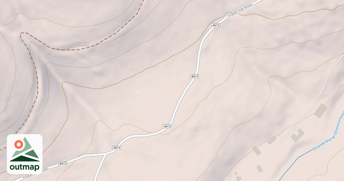 Map of USFS Motor Vehicle Use Map Trails 244114010602