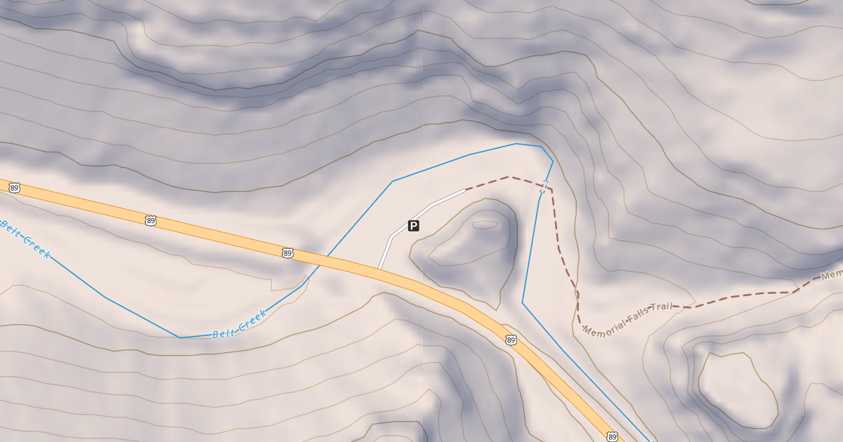 Map preview of MEMORIAL FALLS TRHD