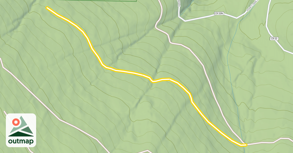Map of Outlook Spur
