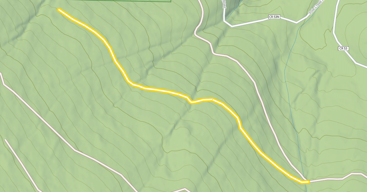 Map preview of Outlook Spur