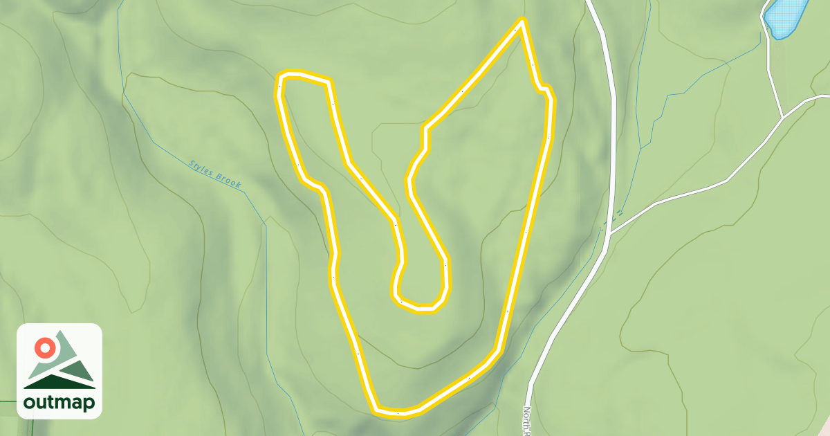 Map of Waites Loop