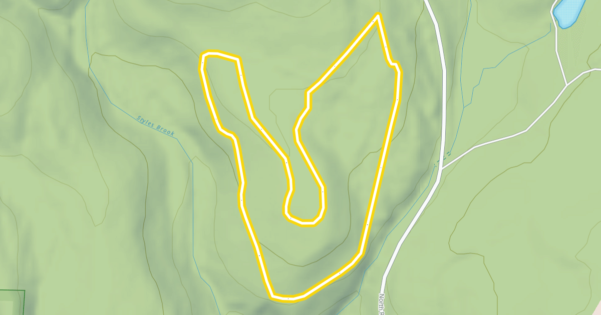 Map preview of Waites Loop