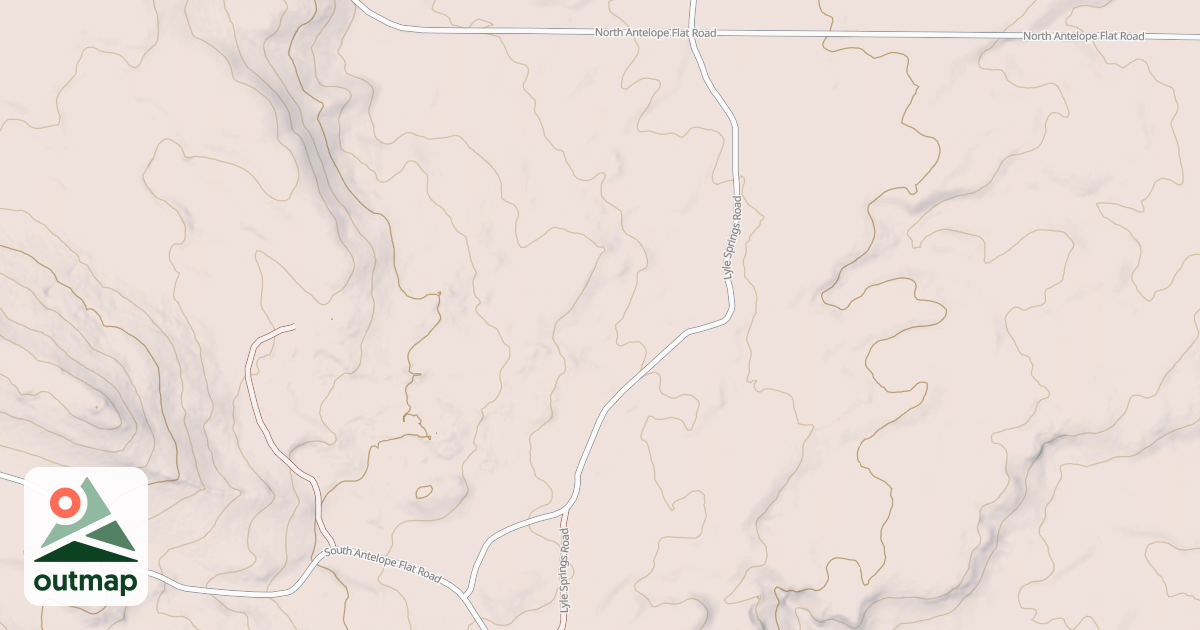 Map of ANTELOPE CUTOFF