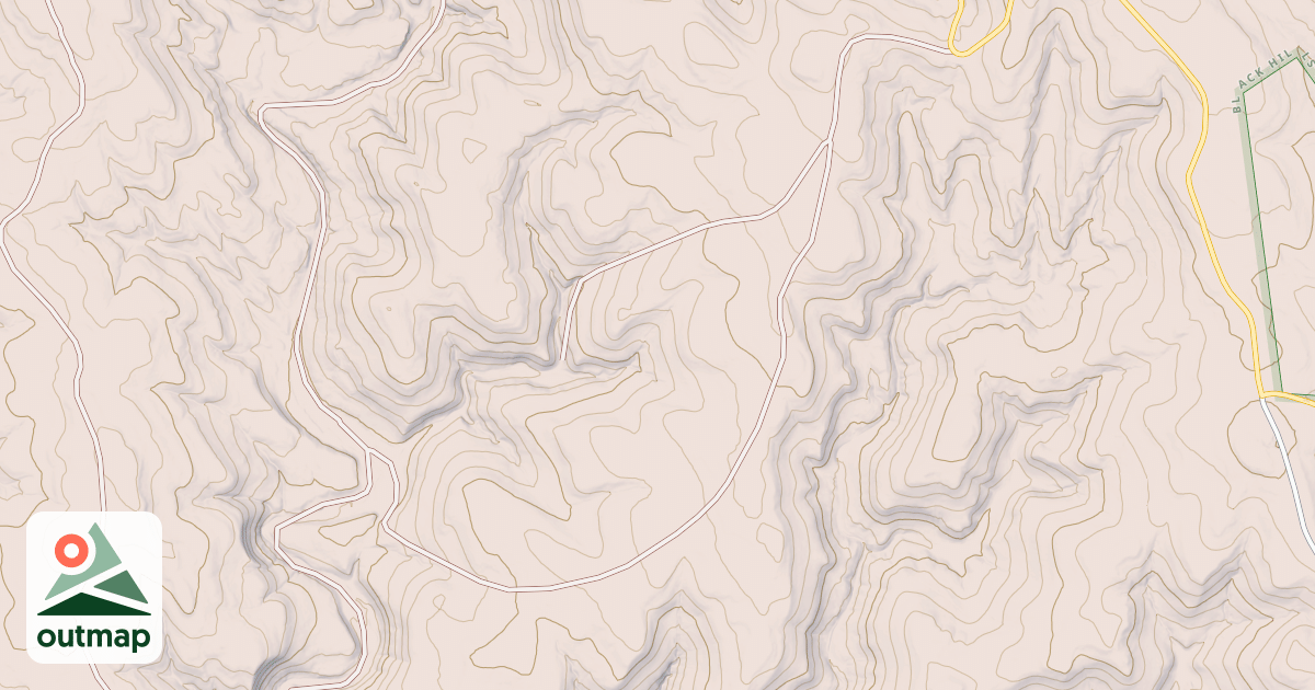 Map of CUSTER LIMESTONE BR 3B
