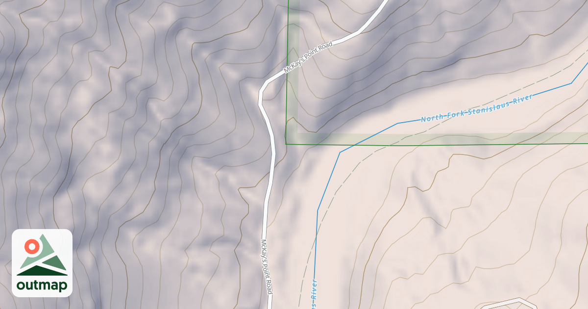 Map of USFS Motor Vehicle Use Map Roads {ADBA0845-9038-42E5-AC47-450A856D93F5}