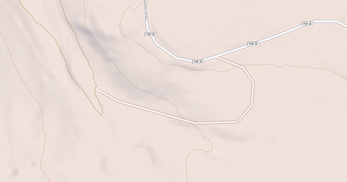 Map preview of EAST FORK SPUR A