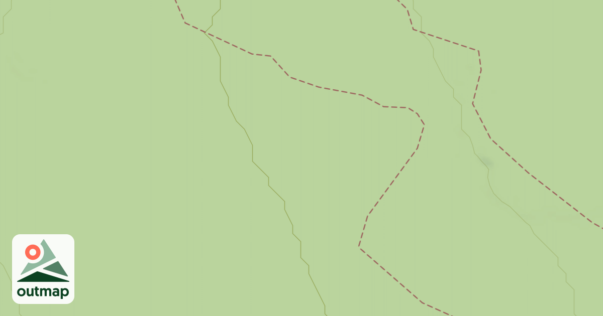 Map of Prince Gallitzin State Park Trails