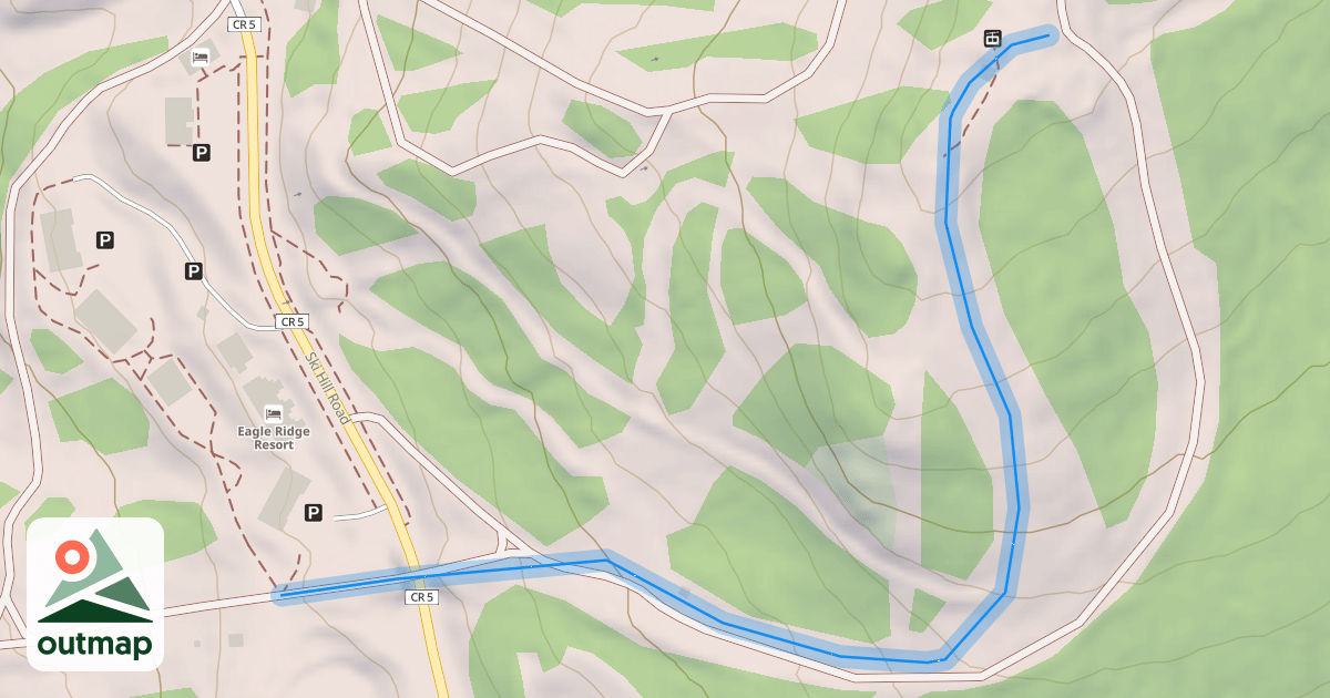 Map of Bridge Run