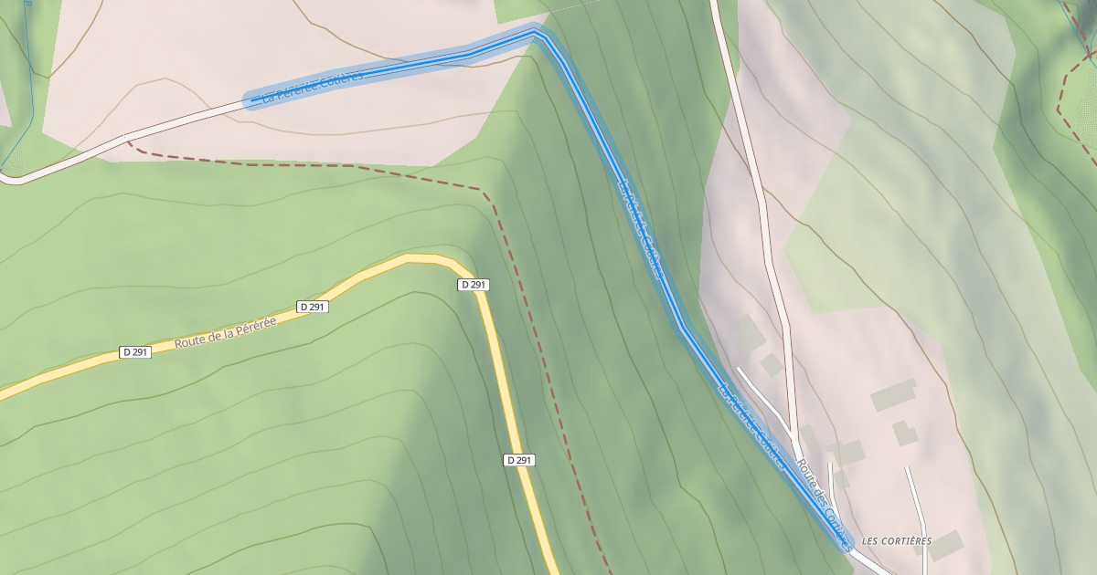 Map preview of La Pérérée Cotières